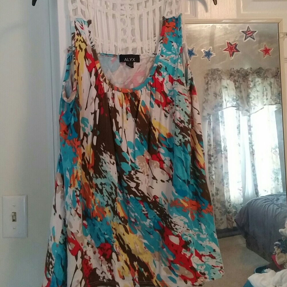Artsy tank top